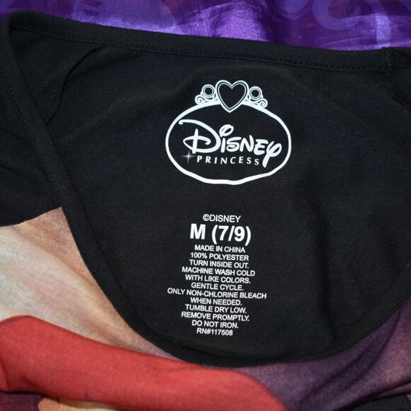 RETRO STYLE Disney Little Mermaid Ariel & Prince Eric Long Sleeve T-Shirt Small - Picture 10 of 10